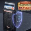 Billetera profesional optimizada protección RFID elegante