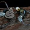 Audífonos intrauditivos inalámbricos KZ Auriculares con cable ZSN Pro con micrófono negro