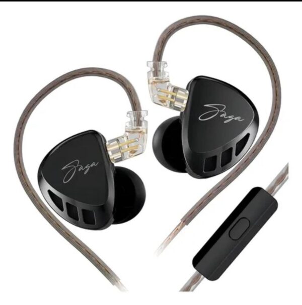 Auriculares kz Saga Version Balanceada con microfono