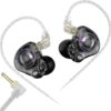 Audífonos Kz Gale Hi-fi Con Drivers Lem Con Micrófono Negro