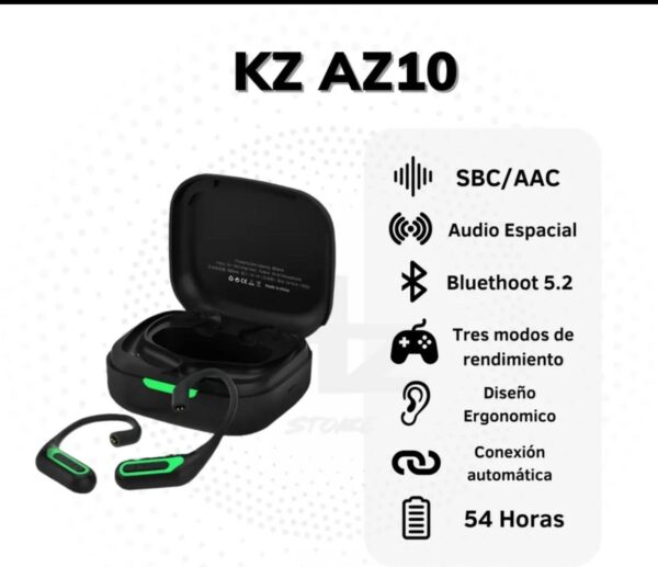 Modulo Bluetooth Kz Az10 5.2 Aptx/tws 50 H De Reproducción Tipo C